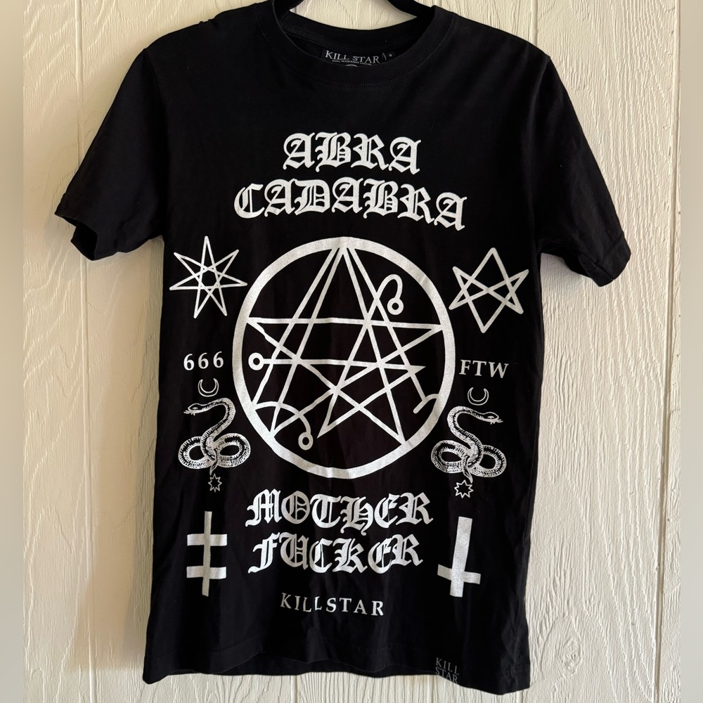Killstar ABRACADABRA Graphic Vintage T-Shirt